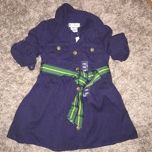 Ralph Lauren Classic Navy Dress NEW